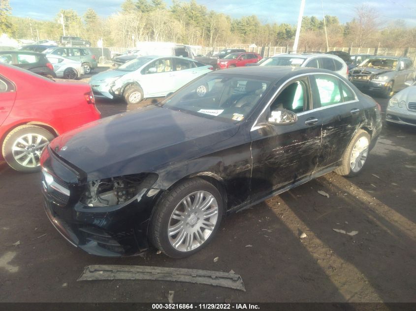 2020 MERCEDES-BENZ C-CLASS C 300 VIN: WDDWF8EB4LR550471