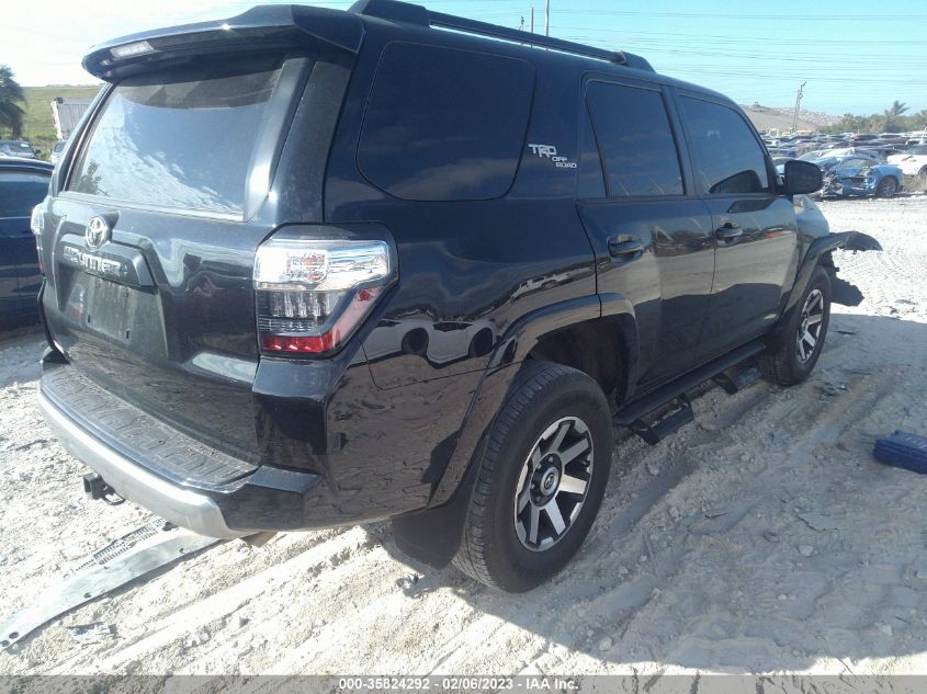 2021 TOYOTA 4RUNNER TRD OFF ROAD PREMIUM VIN: JTERU5JR2M5864428