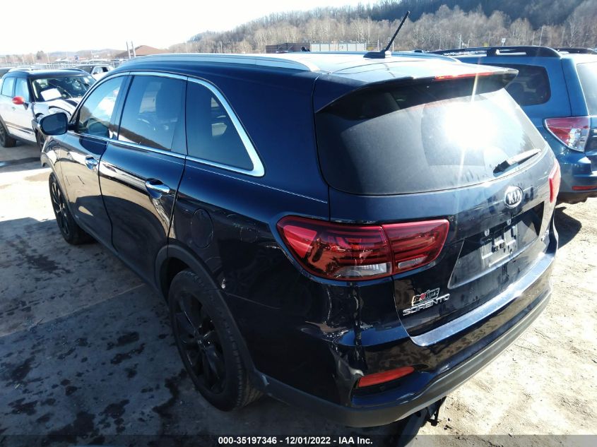 2020 KIA SORENTO EX V6 VIN: 5XYPHDA53LG669824