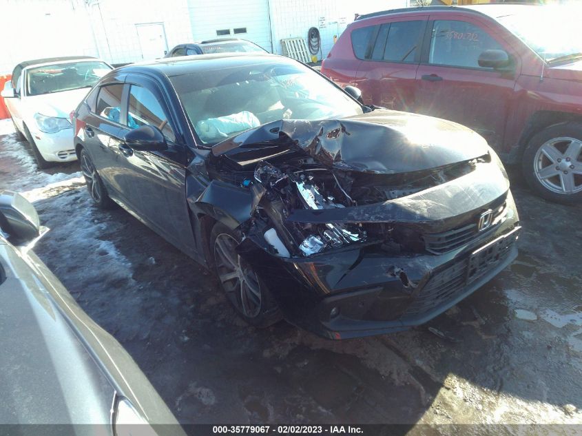 2022 HONDA CIVIC SEDAN TOURING VIN: 2HGFE1F92NH306919