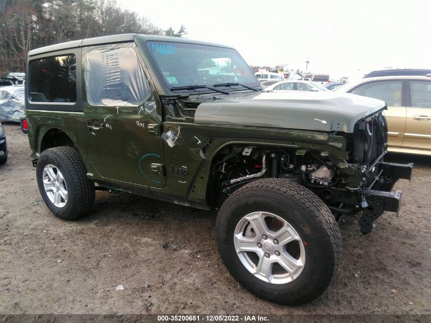 2022 JEEP WRANGLER SPORT S VIN: 1C4GJXAN3NW151515