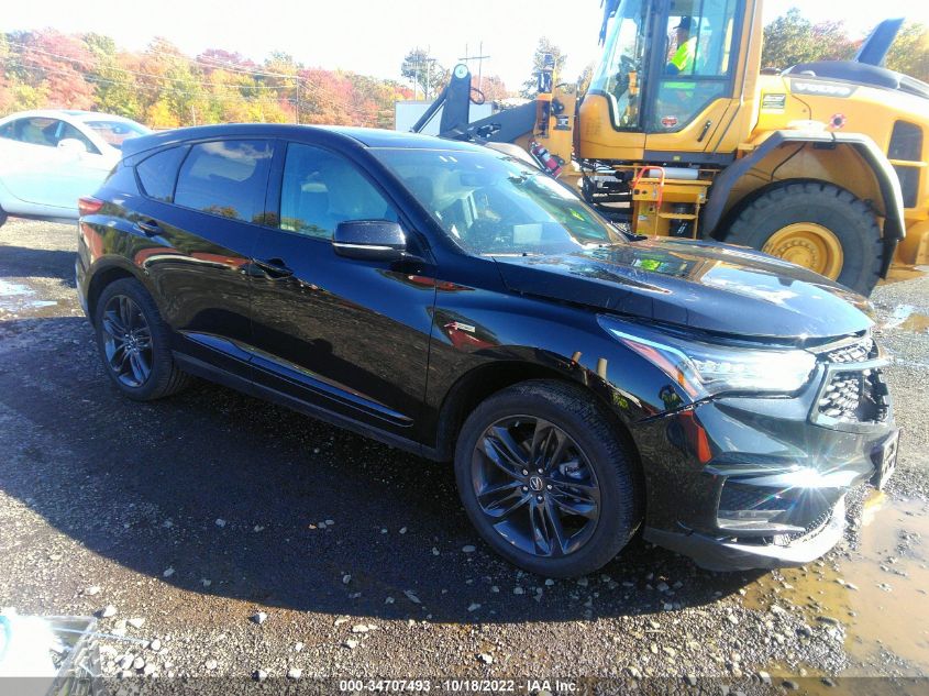 2021 ACURA RDX W/A-SPEC PACKAGE VIN: 5J8TC2H65ML014751