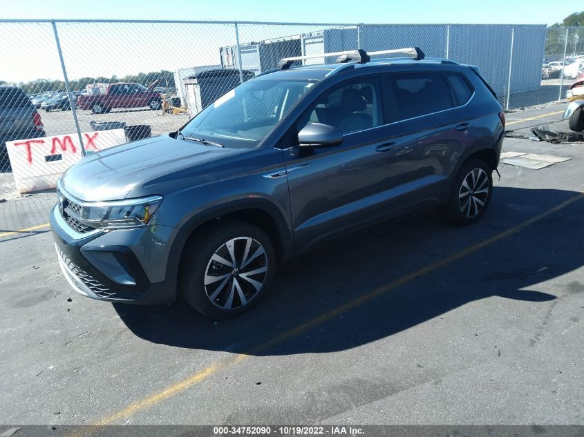 2022 VOLKSWAGEN TAOS SE VIN: 3VVRX7B28NM030685