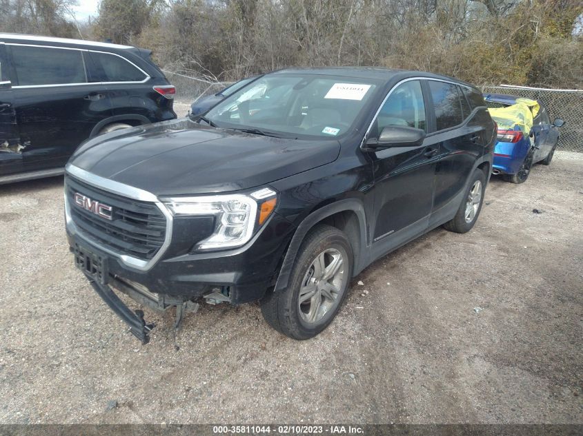 2022 GMC TERRAIN SLE VIN: 3GKALTEV8NL179050