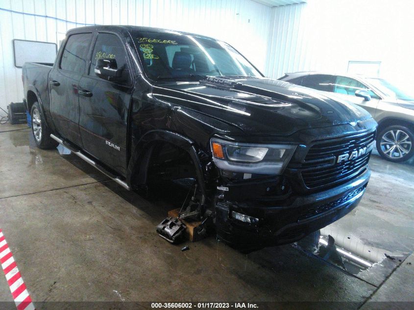 2021 RAM 1500 LARAMIE VIN: 1C6SRFJT6MN585998