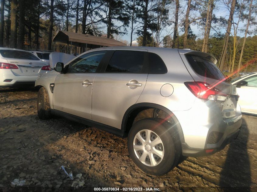 2022 MITSUBISHI OUTLANDER SPORT ES/LE/S/BE VIN: JA4APUAU7NU020507