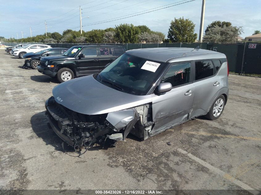 2022 KIA SOUL LX VIN: KNDJ23AU0N7823687