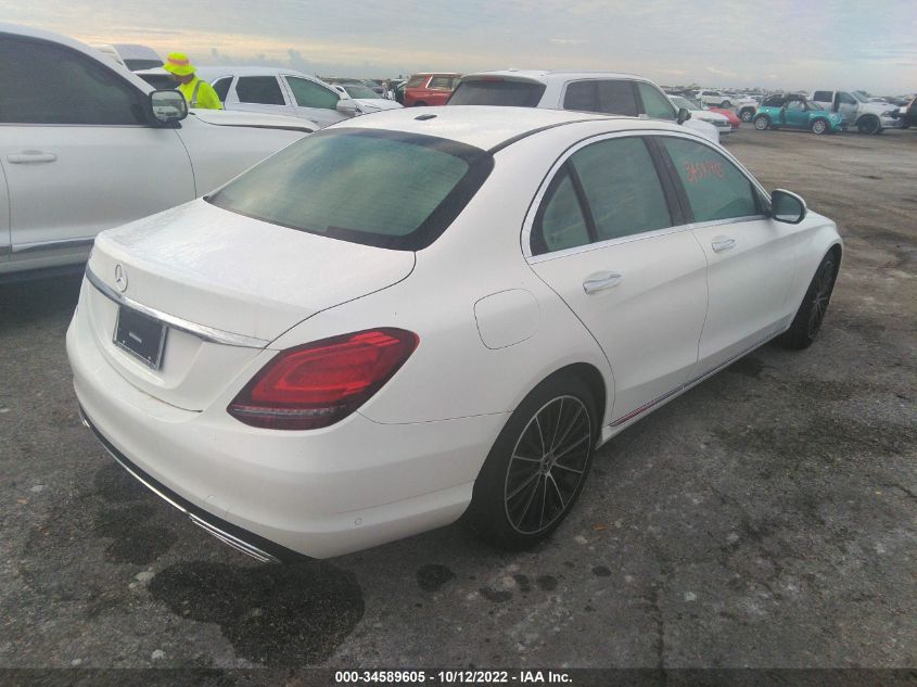 2021 MERCEDES-BENZ C-CLASS C 300 VIN: W1KWF8DBXMR622499