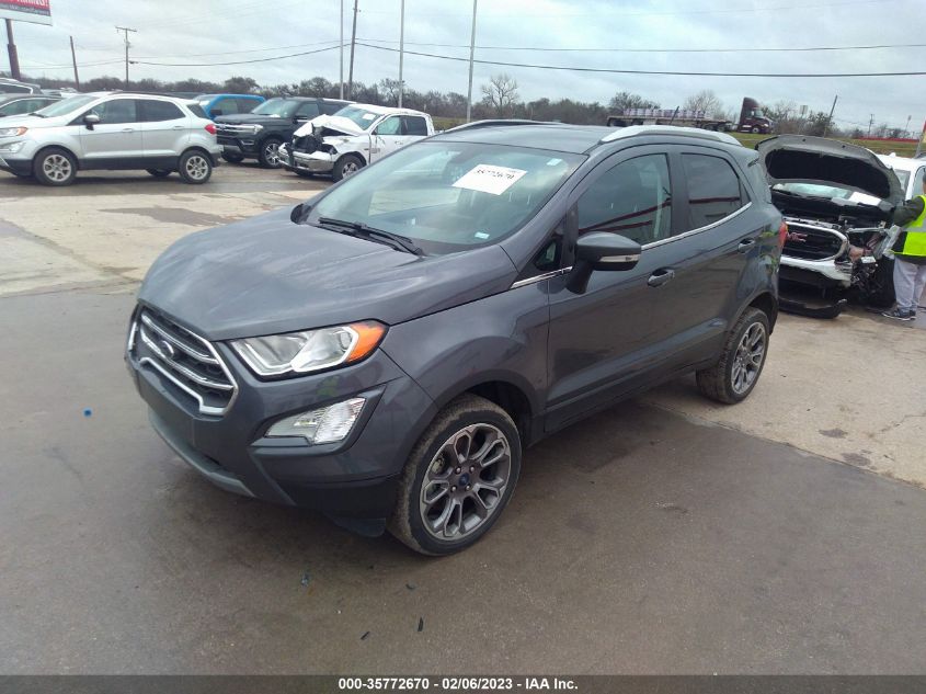 2021 FORD ECOSPORT TITANIUM VIN: MAJ6S3KL3MC403350