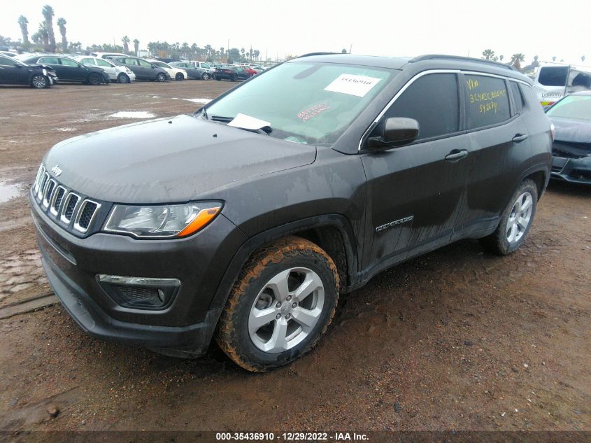 2021 JEEP COMPASS LATITUDE VIN: 3C4NJCBB5MT542674