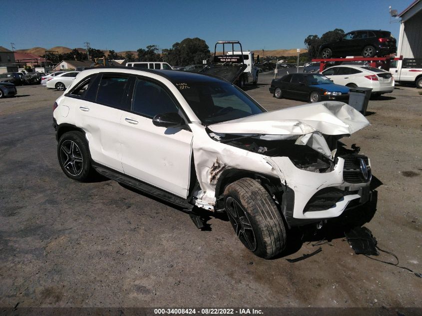 2022 MERCEDES-BENZ GLC GLC 300 VIN: W1N0G8EB2NV334716