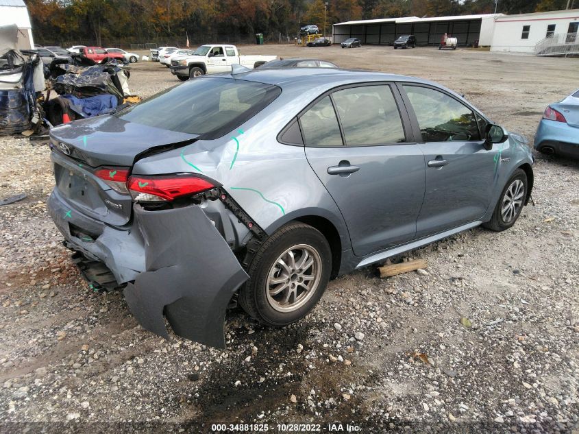 2021 TOYOTA COROLLA HYBRID LE VIN: JTDEAMDEXMJ028128