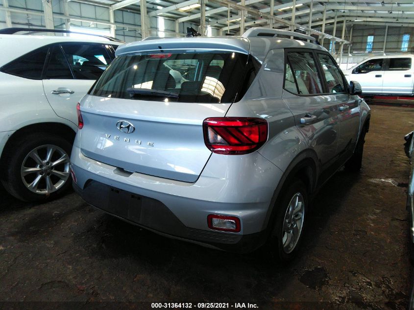 2021 HYUNDAI VENUE PREFERRED VIN: 000RC8A32MU068008