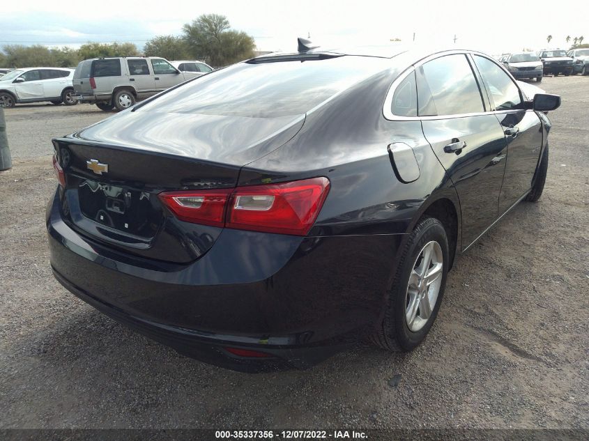 2022 CHEVROLET MALIBU LS VIN: 1G1ZB5STXNF211547