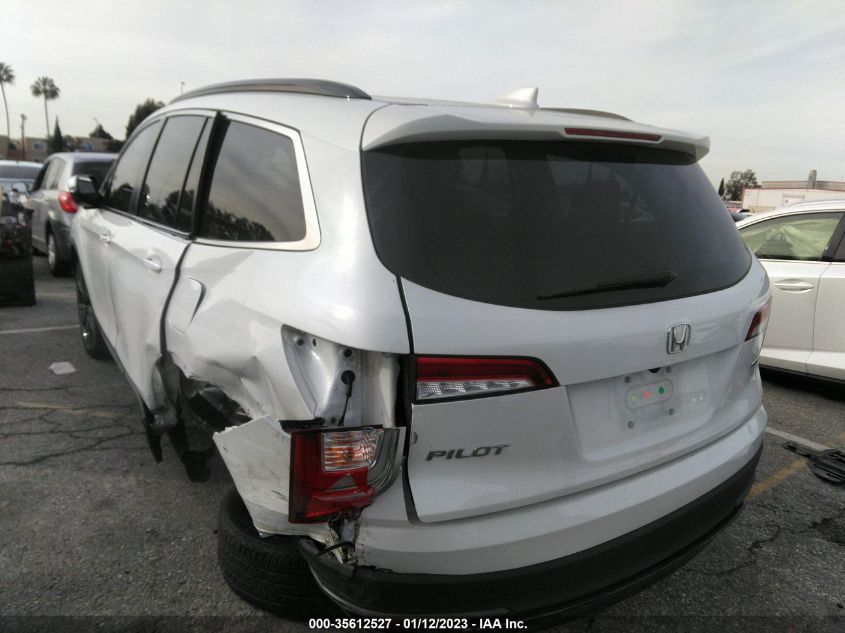 2021 HONDA PILOT SPECIAL EDITION VIN: 5FNYF5H22MB038874