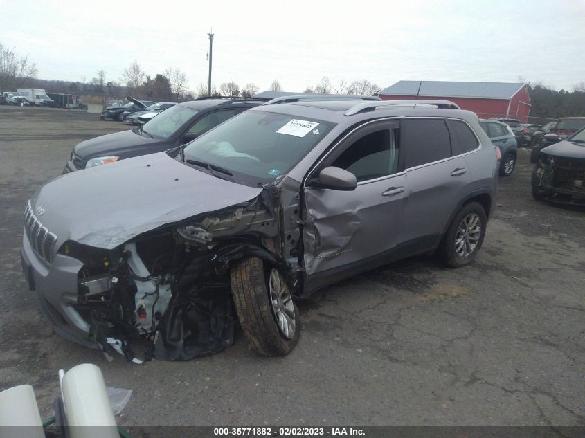 2021 JEEP CHEROKEE LATITUDE LUX VIN: 1C4PJMMX0MD223891