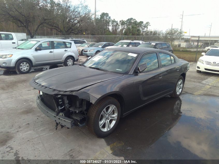 2022 DODGE CHARGER SXT VIN: 2C3CDXBGXNH141010