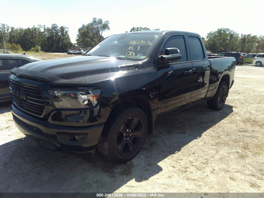 2021 RAM 1500 VIN: 1C6RREBT9MN807389