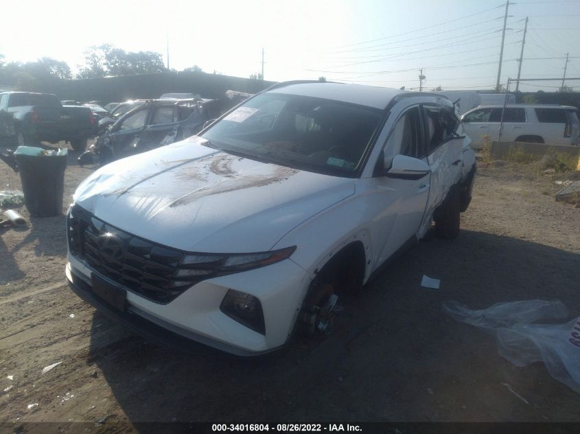 2022 HYUNDAI TUCSON SEL VIN: 5NMJBCAE0NH024705