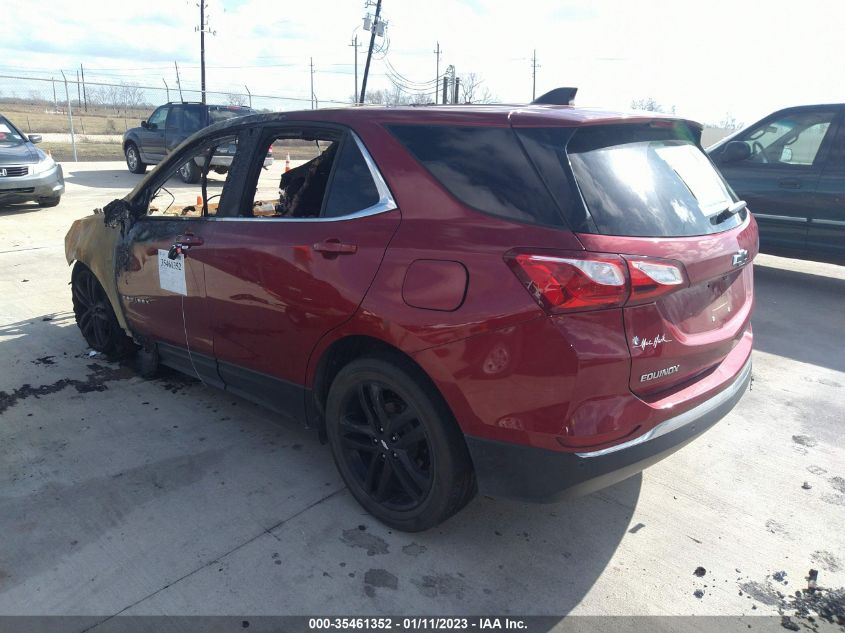 2021 CHEVROLET EQUINOX LT VIN: 2GNAXKEV9M6147387