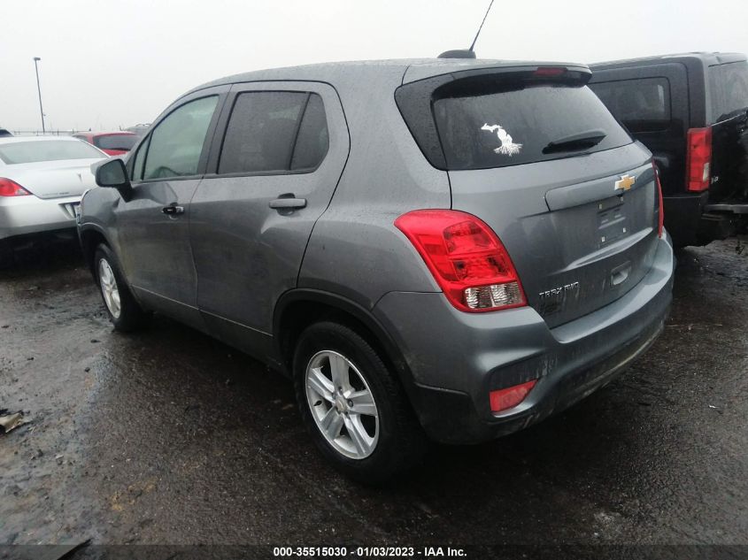 2020 CHEVROLET TRAX LS VIN: 3GNCJNSB6LL154040