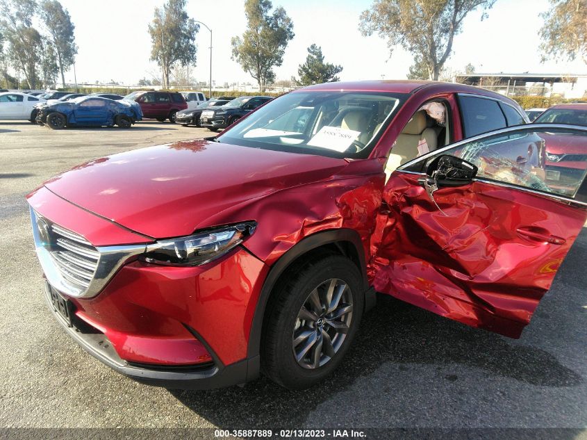 2022 MAZDA CX-9 TOURING VIN: JM3TCBCY3N0615240