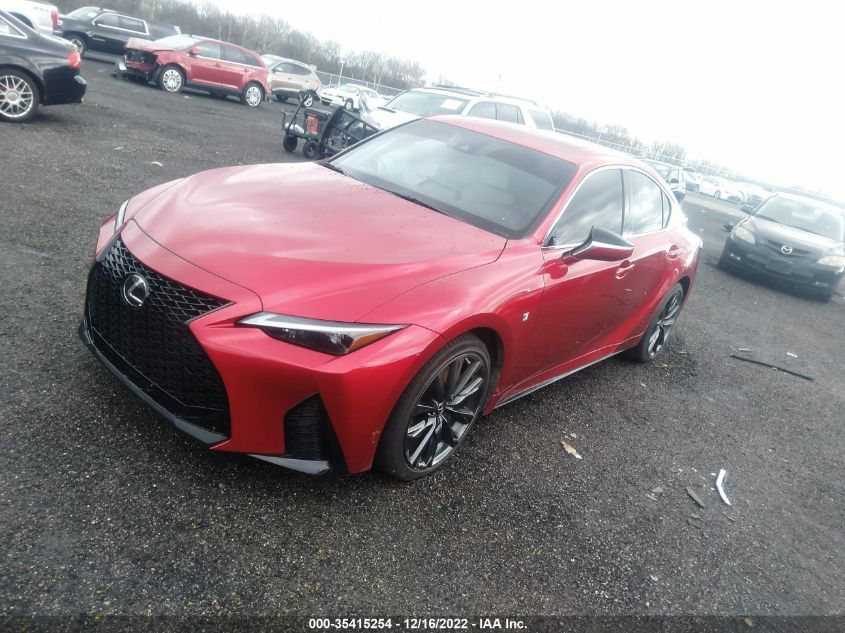 2021 LEXUS IS IS 350 F SPORT VIN: JTHGZ1E21M5022617