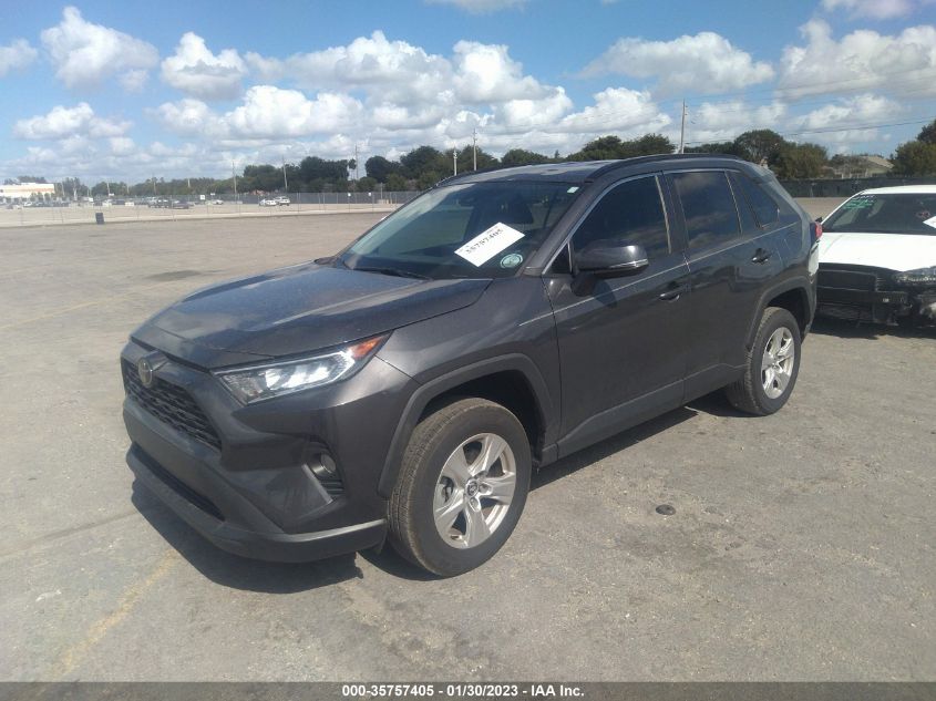 2021 TOYOTA RAV4 XLE VIN: 2T3W1RFV3MW108791