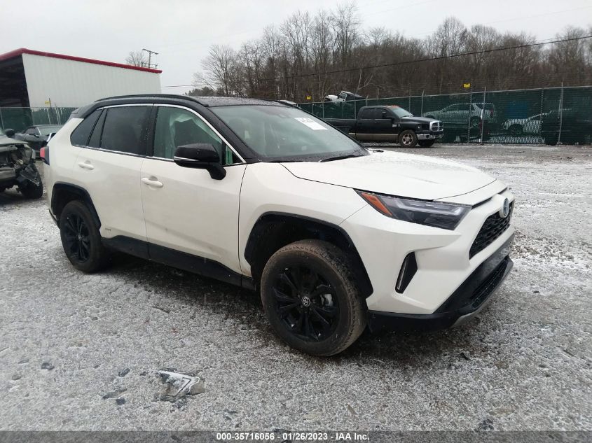 2022 TOYOTA RAV4 HYBRID XSE VIN: 4T3E6RFV3NU105193