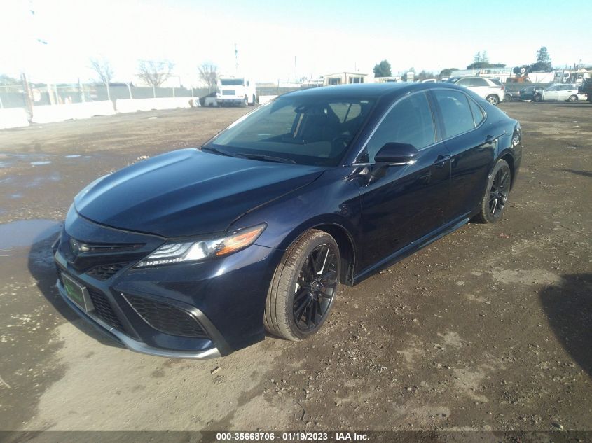 2022 TOYOTA CAMRY HYBRID XSE VIN: 4T1K31AK6NU575494
