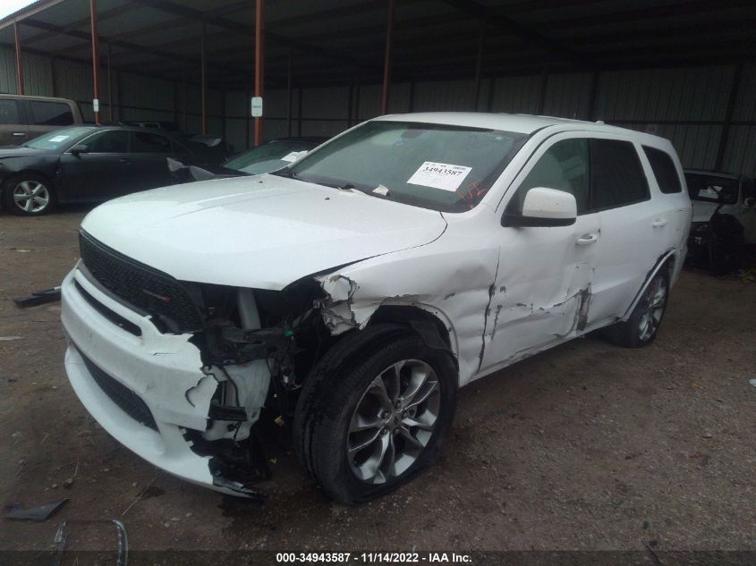 2020 DODGE DURANGO GT VIN: 1C4RDHDG3LC411154