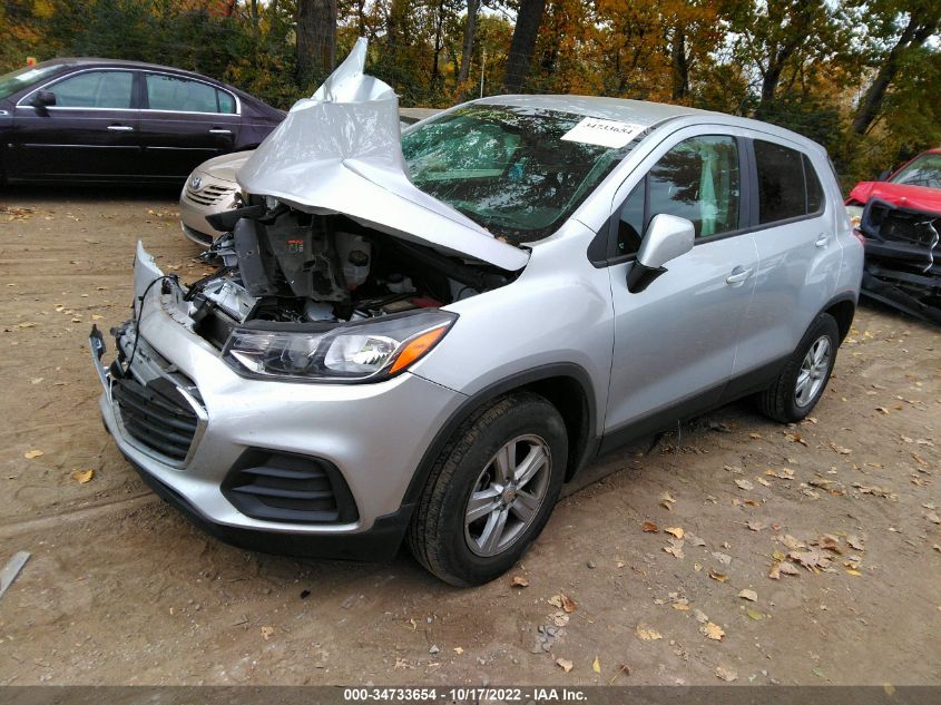 2021 CHEVROLET TRAX LS VIN: KL7CJNSB8MB355205