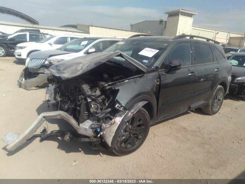 2022 KIA SORENTO X-LINE S VIN: 5XYRLDLC5NG138050