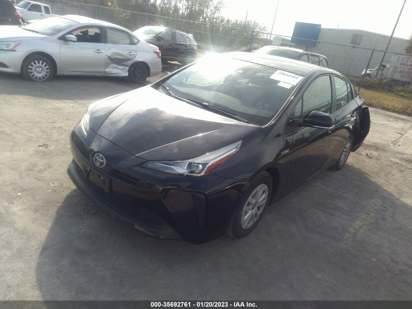 2022 TOYOTA PRIUS L VIN: JTDKAMFU0N3176978