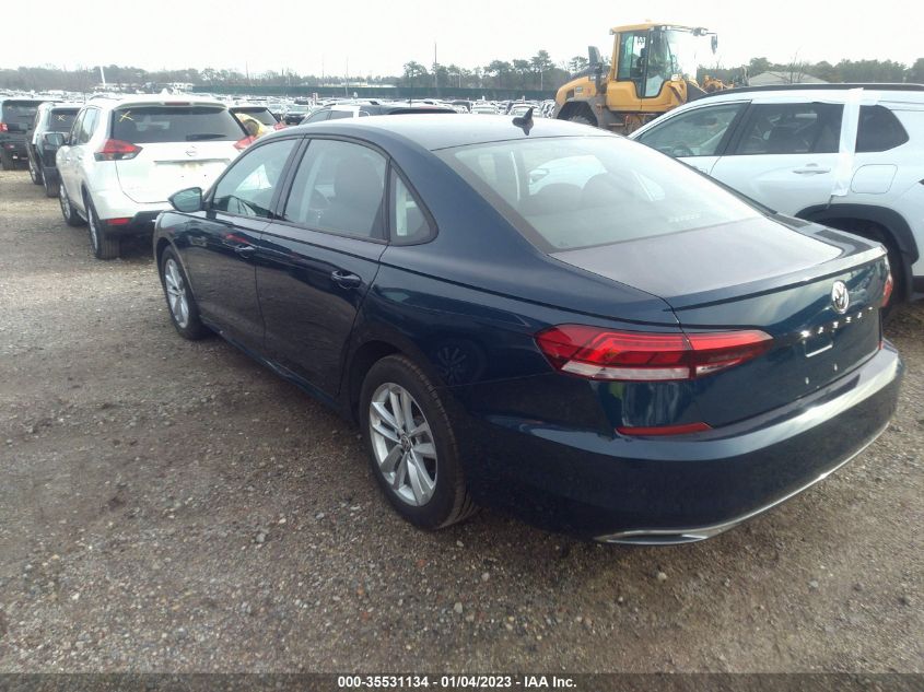 2020 VOLKSWAGEN PASSAT 2.0T S VIN: 1VWAA7A37LC013654