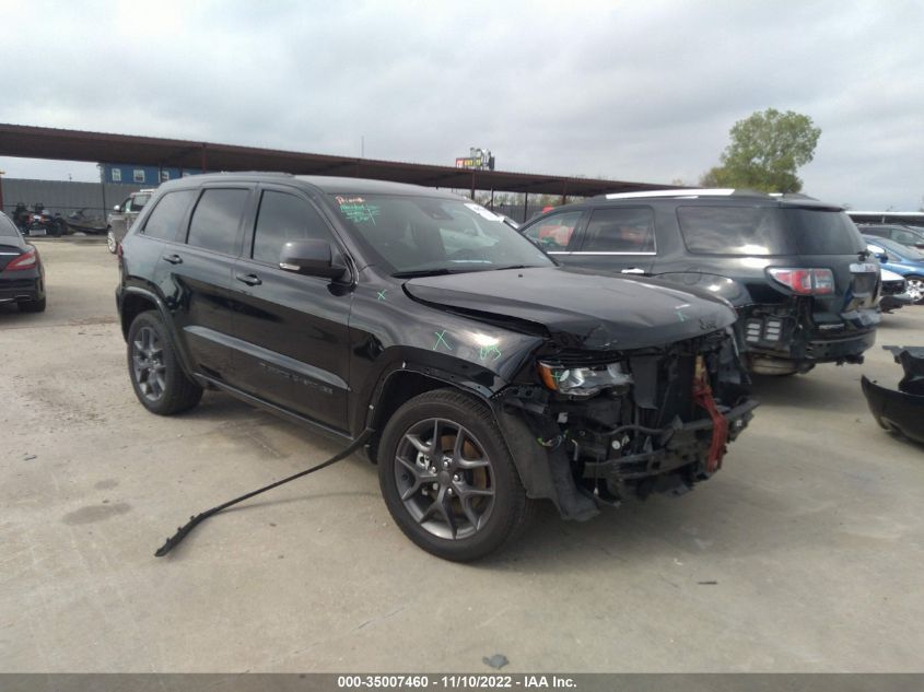 2021 JEEP GRAND CHEROKEE 80TH ANNIVERSARY VIN: 1C4RJEBG6MC783423