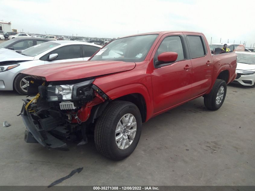 2022 NISSAN FRONTIER SV VIN: 1N6ED1EJ2NN659710