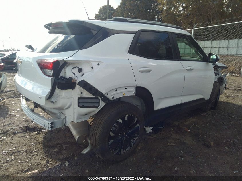 2022 CHEVROLET TRAILBLAZER LT VIN: KL79MPS26NB105816