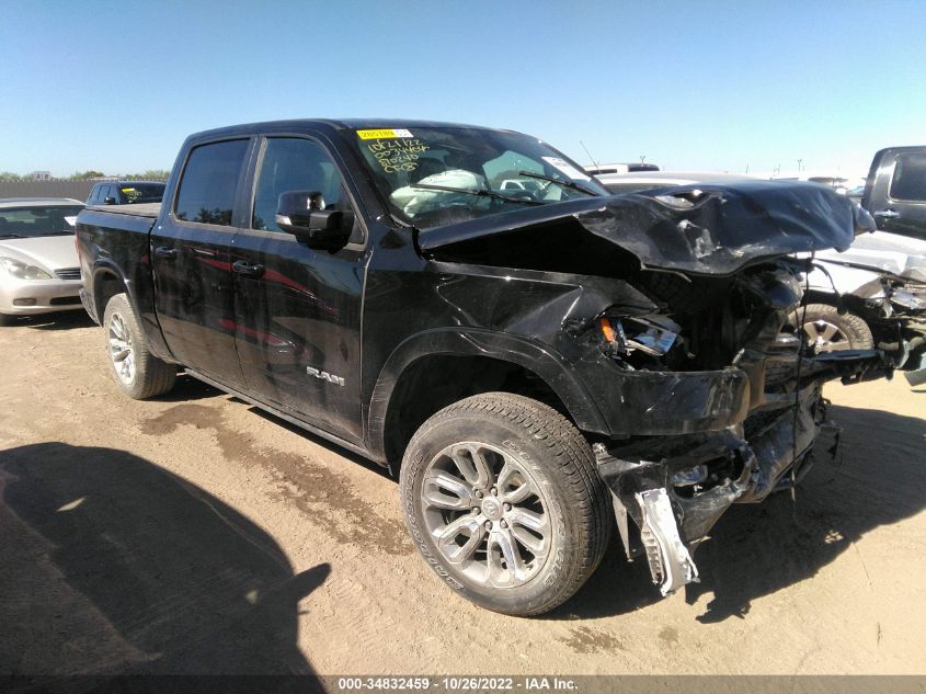 2021 RAM 1500 LARAMIE VIN: 1C6SRFJT0MN810240