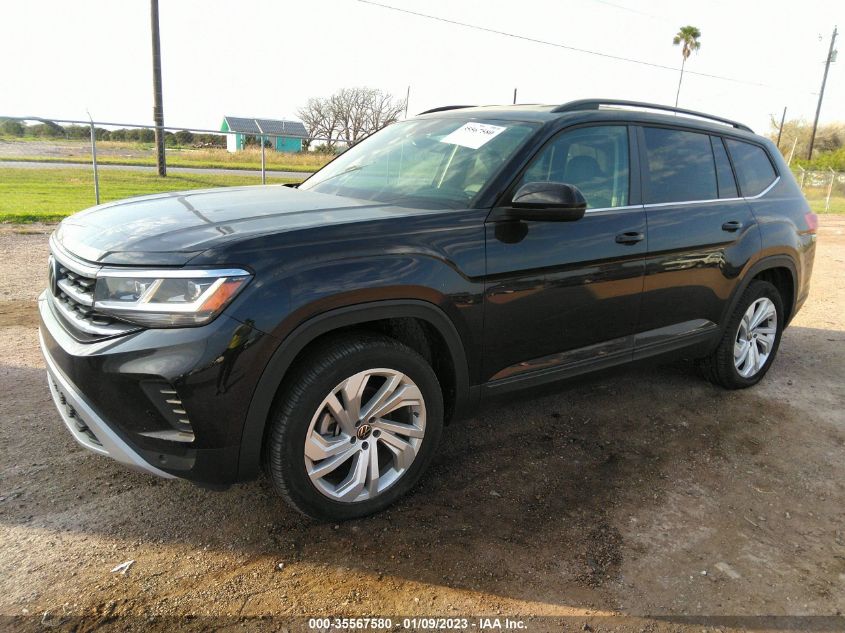 2021 VOLKSWAGEN ATLAS 3.6L V6 SE W/TECHNOLOGY VIN: 1V2WR2CA2MC590446