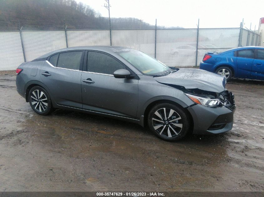 2022 NISSAN SENTRA SV VIN: 3N1AB8CVXNY295693