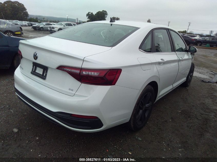 2022 VOLKSWAGEN JETTA SE VIN: 3VW7M7BU0NM022688