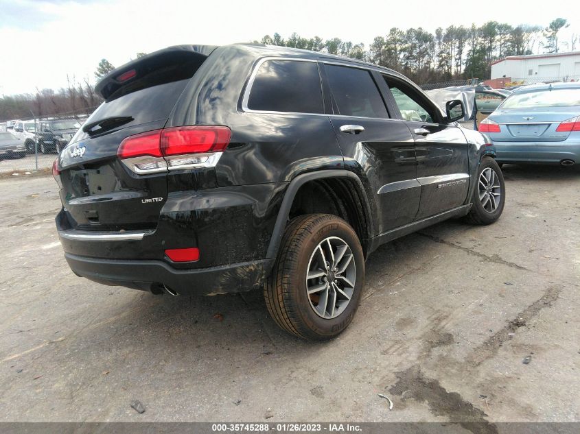 2022 JEEP GRAND CHEROKEE WK LIMITED VIN: 1C4RJFBGXNC166436