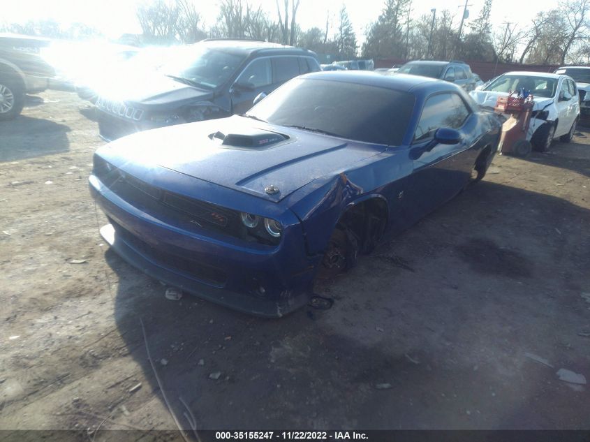 2021 DODGE CHALLENGER R/T SCAT PACK VIN: 2C3CDZFJ7MH602910