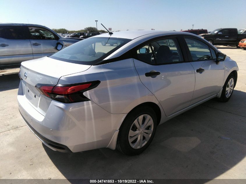 2022 NISSAN VERSA S VIN: 3N1CN8DV7NL832080