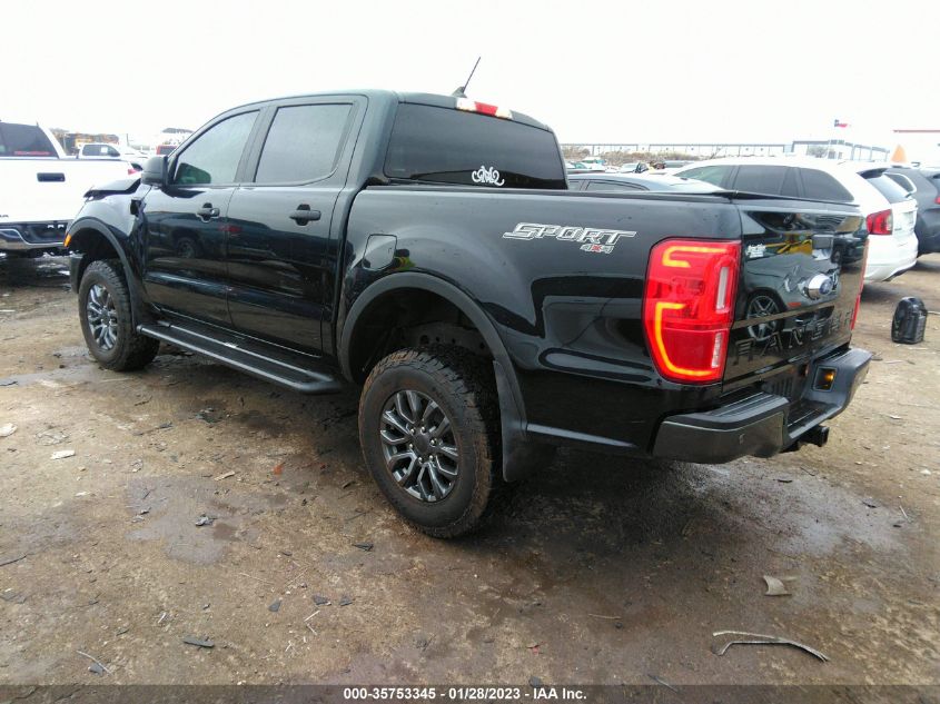2021 FORD RANGER XL/XLT/LARIAT VIN: 1FTER4FH8MLD22762