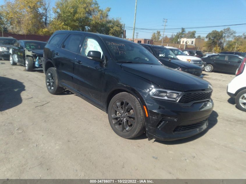 2021 DODGE DURANGO GT PLUS VIN: 1C4RDJDG9MC696581