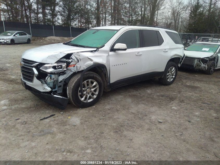 2021 CHEVROLET TRAVERSE LT CLOTH VIN: 1GNEVGKW3MJ268467