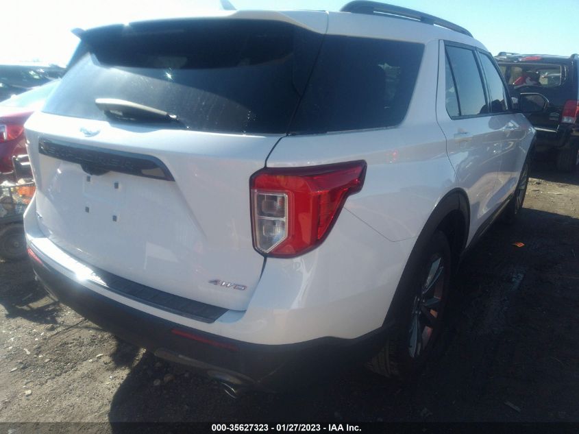 2022 FORD EXPLORER XLT VIN: 1FMSK8DH3NGA11375
