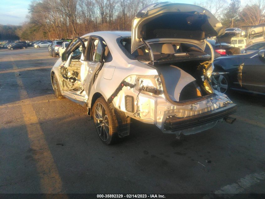 2022 TOYOTA COROLLA SE/SE NIGHTSHADE/APEX SE VIN: 5YFS4MCE3NP121713